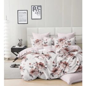   Cavaldi virágos ágyneműhuzat garnitúra 3 részes világos