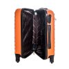 Abenberg ABS bőrönd M-es 62 cm narancssárga