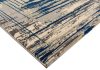 Cecília modern szőnyeg 100 x 200 cm kék bézs