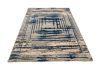 Cecília modern szőnyeg 100 x 200 cm kék bézs