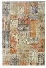 Colcord patchwork szőnyeg arany bézs 133 x 195 cm