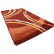 Dance modern szőnyeg narancs csíkos 160 x 220 cm