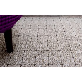 Davies Bézs Padlószőnyeg Mintás 4 m széles