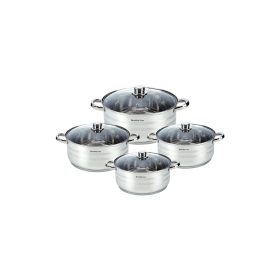 Lyon Rozsdamentes Edénykészlet Inox, Nemesacél 8 db