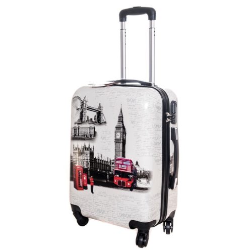 Dinklage London bőrönd M-es 62 cm ABS Spinner