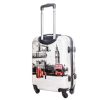 Dinklage Londonos bőrönd 72 cm spinner ABS
