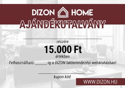 Dizon Home ajándékutalvány 15.000 Ft
