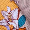 Dominika kétoldalas ágytakaró 200 x 220 cm színes virág csillag