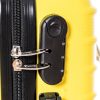 Drezda sárga bőrönd 72 cm nagyméretű L-es