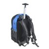 Dubaj laptoptartós gurulós hátizsák fekete kék L-es