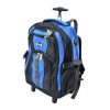 Dubaj laptoptartós gurulós hátizsák fekete kék
