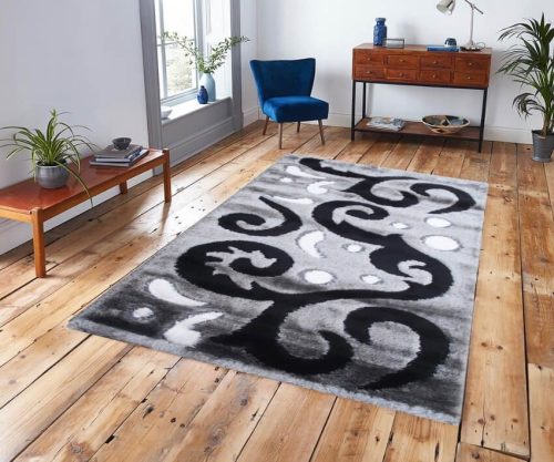 Sierra design shaggy szőnyeg szürke 200 x 300 cm