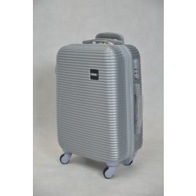   Elze keményfalú 4 kerekű bőrönd ezüstszürke 3 méretben