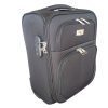 Eisfeld fekete bőrönd 20 x 30 x 40 cm puhafalú 2 kerekes wizzair fedélzeti táska