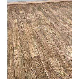 Elekter tekercses vinyl PVC padló barna 2 m széles