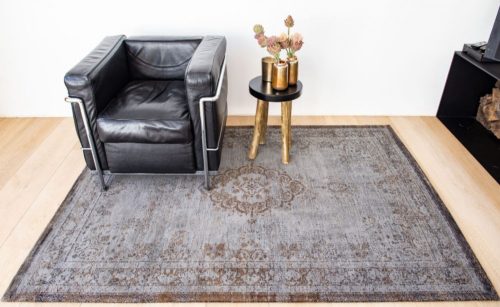 Estilla gyapjú pamut exclusive szőnyeg 230 x 330 cm barna bézs szürke