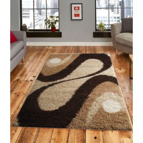 Rick Bézs Barna Nyírt Szőnyeg 200 x 300 cm