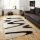 Bruxelles Barna Fehér Shaggy szőnyeg 80 x 300 cm