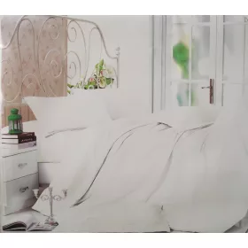   Csillag pamut fehér ágyneműhuzat garnitúra 3 részes 140 x 200 cm