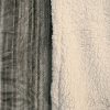 Adria Bárányos ágytakaró 200 x 230 cm sötétszürke