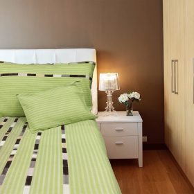   Timo 100% pamut Zöld Krepp Ágyneműhuzat Garnitúra 3 részes 140 x 200 cm