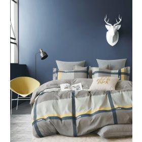 Angi Flanel Ágyneműhuzat 140x200 cm 3 részes szürke