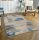 Franciska modern szőnyeg 100 x 200 cm szürke kék