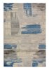 Franciska modern szőnyeg 100 x 200 cm szürke kék