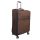 Frankfurt barna bőrönd M-es elegáns spinner
