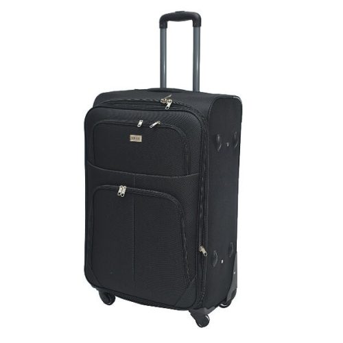 Benford fekete bőrönd közepes 62 x 40 x 24 cm