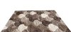 Gödöllő luxus shaggy szőnyeg 120 x 170 cm barna
