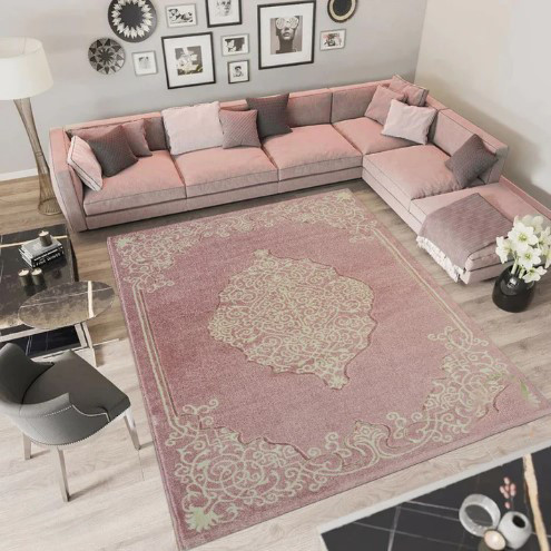 Gotfrid rózsaszín klasszikus szőnyeg 150 x 230 cm