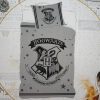 Harry Potter Ágyneműhuzat 140 x 200 cm 100% Pamut Szürke