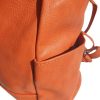 Marcella női hátizsák narancssárga női táska háromfunkciós