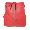 Izidóra női hátizsák háromfunkciós női táska piros