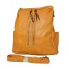 Sarolta női hátizsák háromfunkciós női táska sárga