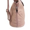 Manuela női hátizsák rózsaszín kétfunkciós női táska
