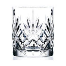 Helsinki csiszolt kristály whisky-s pohár készlet 6 db-os