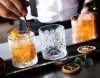 Helsinki csiszolt kristály whisky-s pohár készlet 6 db-os