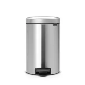   Henrot szemetes kuka pedálos hulladékgyűjtő 12 l matt steel