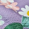 Ilonka kétoldalas ágytakaró 200 x 220 cm virág margatéta lila