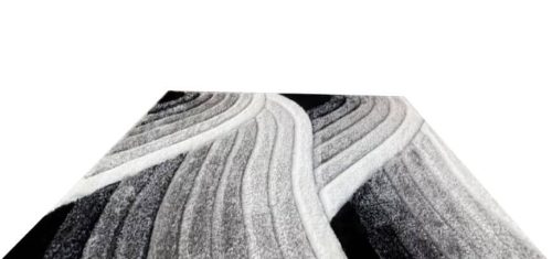 Jazzy vastag shaggy szőnyeg 80 x 150 cm szürke modern