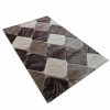 Jutka modern shaggy szőnyeg barna 80 x 150 cm