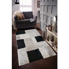 Kemenes Szürke Shaggy Szőnyeg Modern