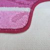 Lionella Fürdőszoba Szőnyeg Szett 2 részes Rózsaszín 50 x 80 cm