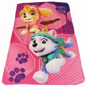   Lány Paw Patrol Mancs Őrjárat Gyerek Pléd Takaró Skye & Everest 140 x 95 cm