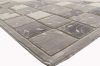 Lowe modern szürke 3D kockás szőnyeg 100 x 200 cm