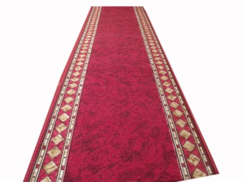 Lucilla tekercses futószőnyeg bordó 120 cm széles