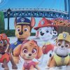 Mancs Őrjárat Paw Patrol Kispárna Gyerek Díszpárna 40 x 40 cm