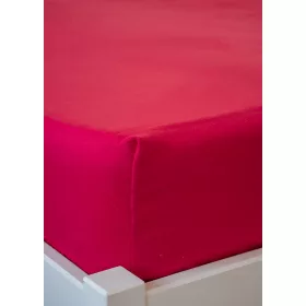 Matuska Piros Gumis Lepedő Puha Pamut